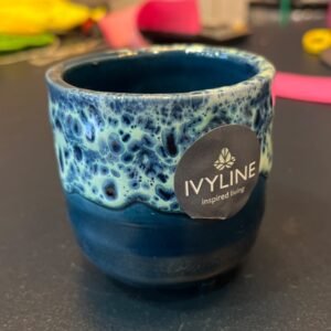 sapphire reactive glaze