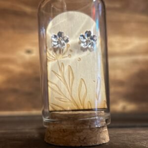 flower silver + gold